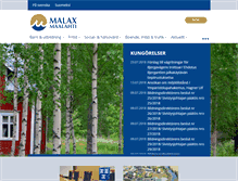 Tablet Screenshot of malax.fi