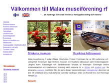 Tablet Screenshot of museum.malax.fi